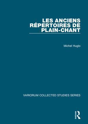 Michel Huglo - Les anciens répertoires de plain-chant, Inbunden. Tillgänglighet: Tillfälligt slut