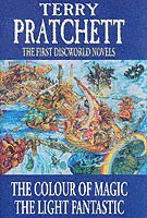 Terry Pratchett - "Colour of Magic", "Light Fantastic", Inbunden