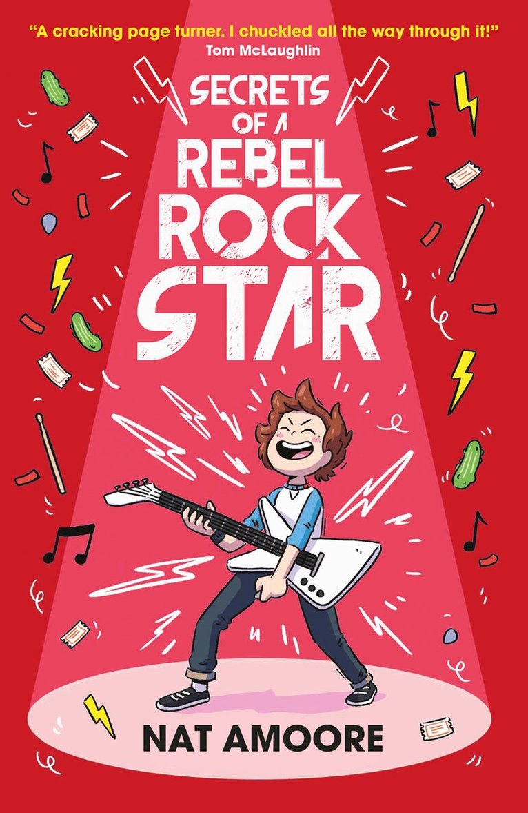 Nat Amoore - Secrets of a Rebel Rock Star, Häftad