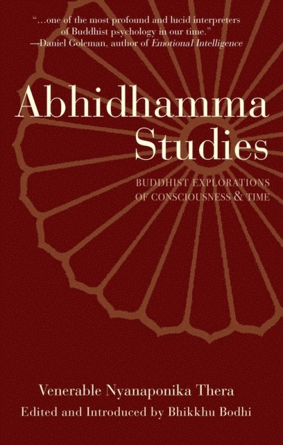 Nyanaponika - Abhidhamma Studies, E-bok