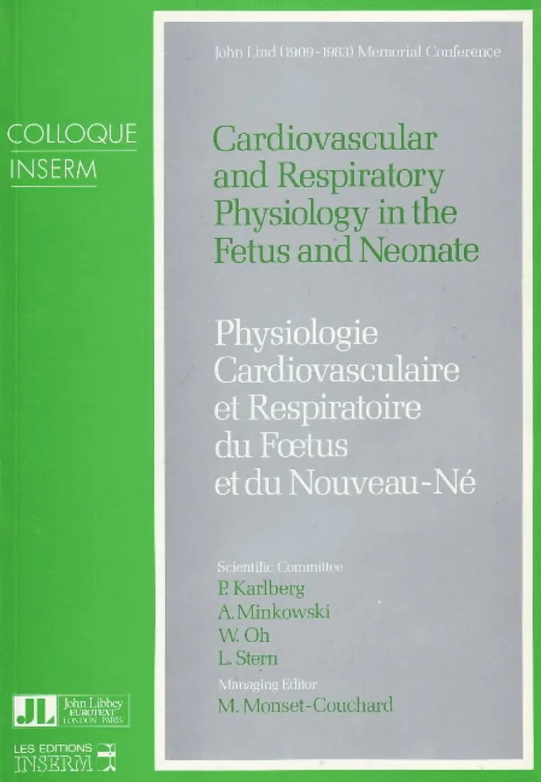 M Monset-Chouchard - Cardiovascular & Respiratory Physiology in the Fetus & Neonate, Häftad. Tillgänglighet: Lägg i varukorg