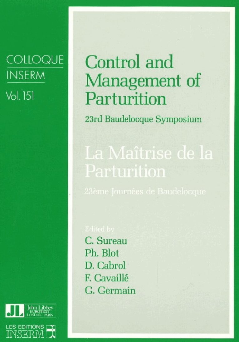 Control & Management of Parturition