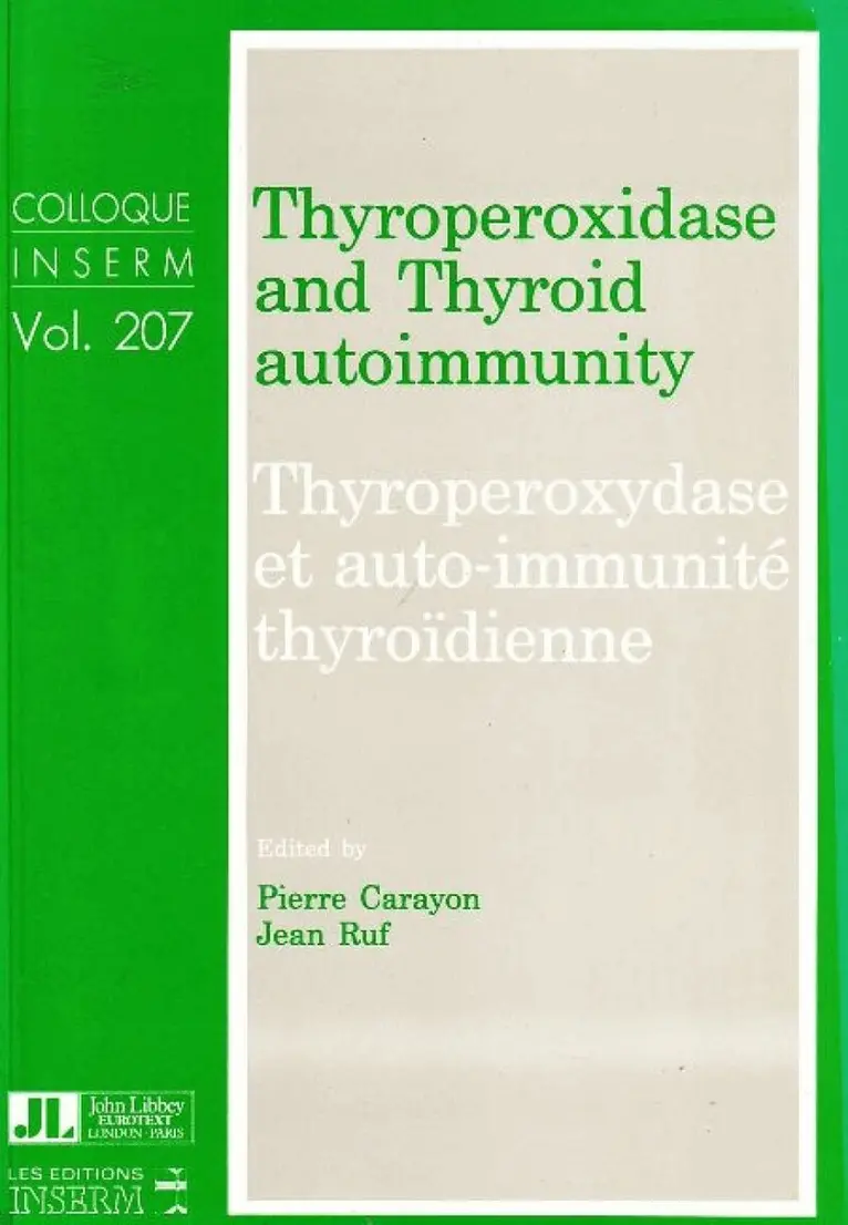 Pierre Carayon, Jean Ruf - Thyroperoxidase & Thyroid Autoimmunity, Häftad. Tillgänglighet: Lägg i varukorg