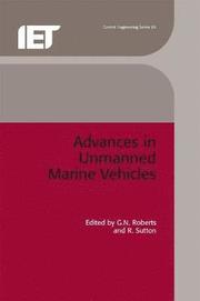 Advances in Unmanned Marine Vehicles