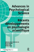 Advances in Psychological Science, Volume 2