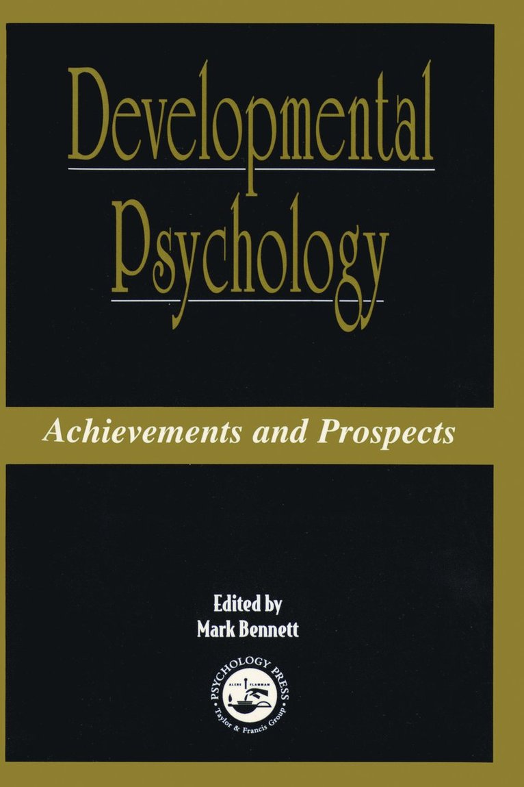 Mark Bennett - Developmental Psychology, Häftad