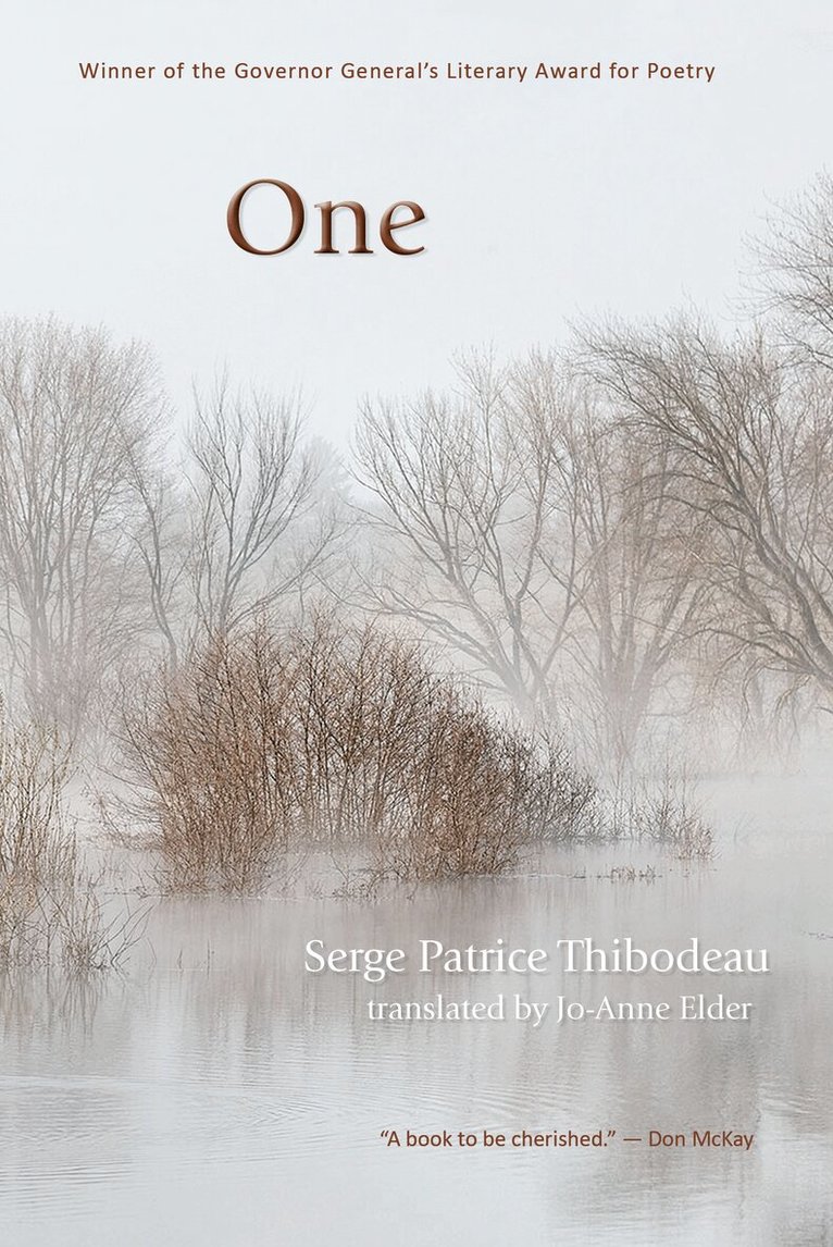 Serge Patrice Thibodeau - One, Häftad