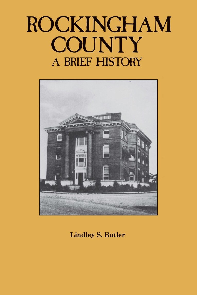 Lindley S. Butler - Rockingham County, Häftad