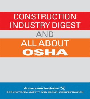 Occupational Safety and Health Administration - Construction Industry Digest, Häftad. Tillgänglighet: Lägg i varukorg