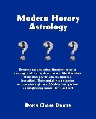 Doris Chase Doane - Modern Horary Astrology, Häftad. Tillgänglighet: Lägg i varukorg