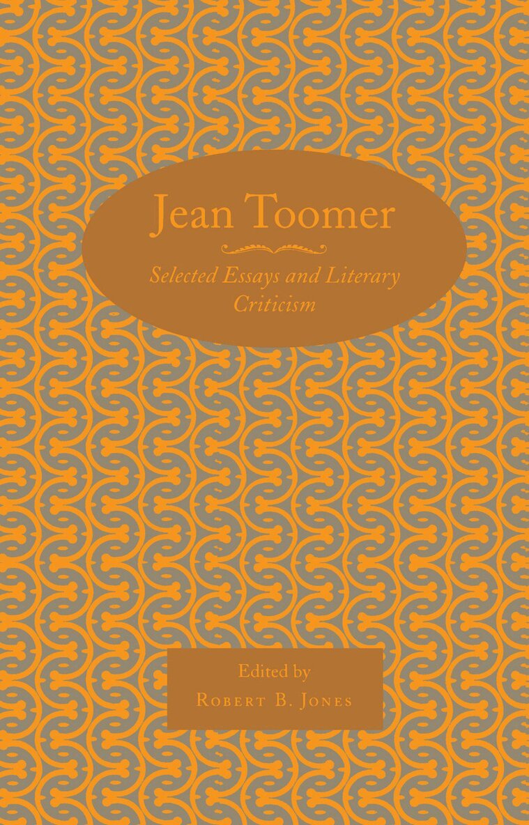 Robert B. Jones - Jean Toomer, Inbunden. Tillgänglighet: Tillfälligt slut