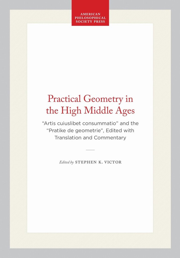 Practical Geometry in the High Middle Ages