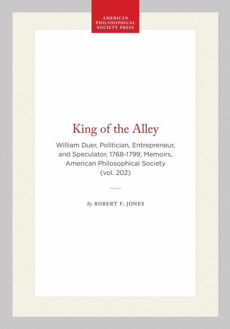 Robert F. Jones - King of the Alley, Inbunden. Tillgänglighet: Lägg i varukorg