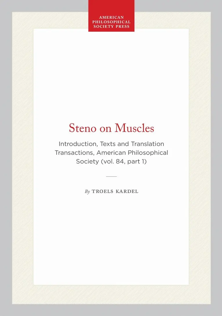 Troels Kardel - Steno on Muscles, Inbunden. Tillgänglighet: Lägg i varukorg