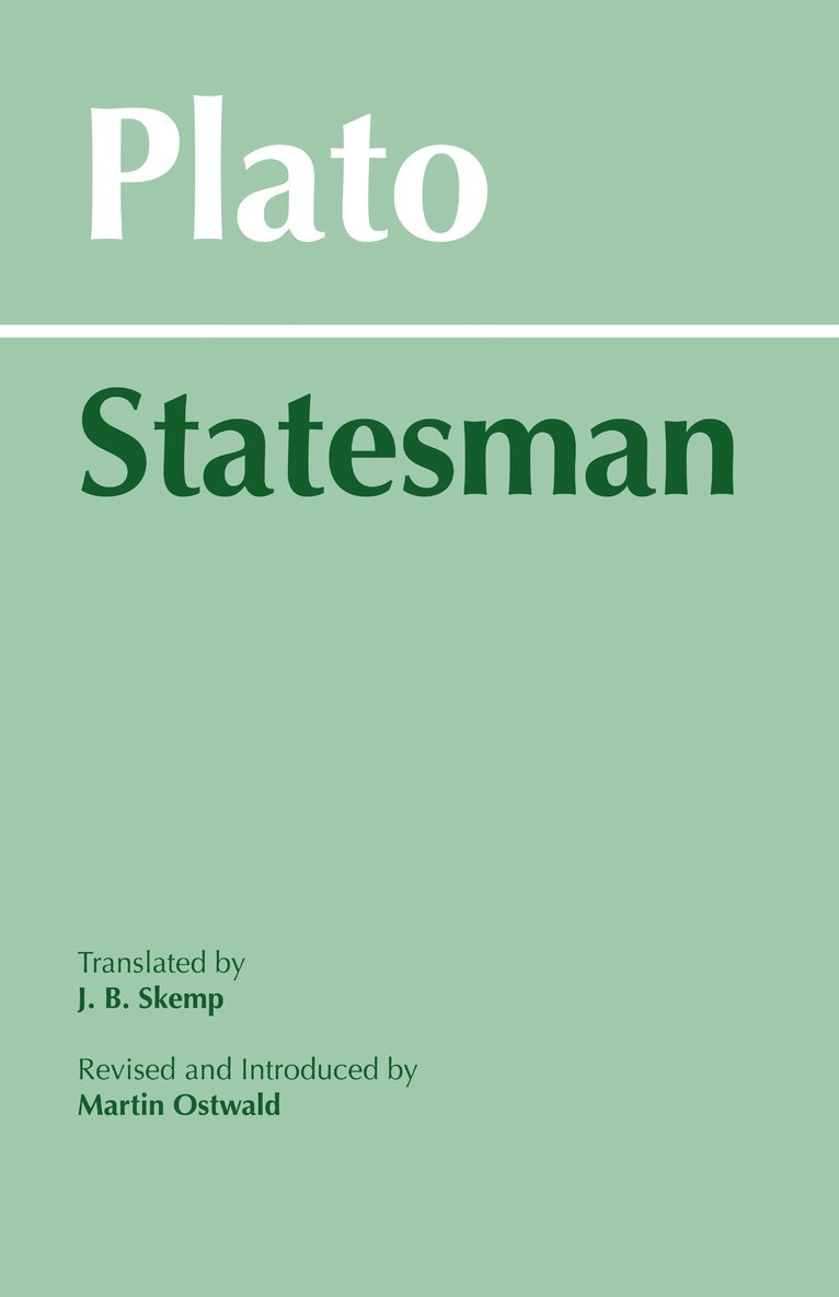 Plato - Statesman, Häftad