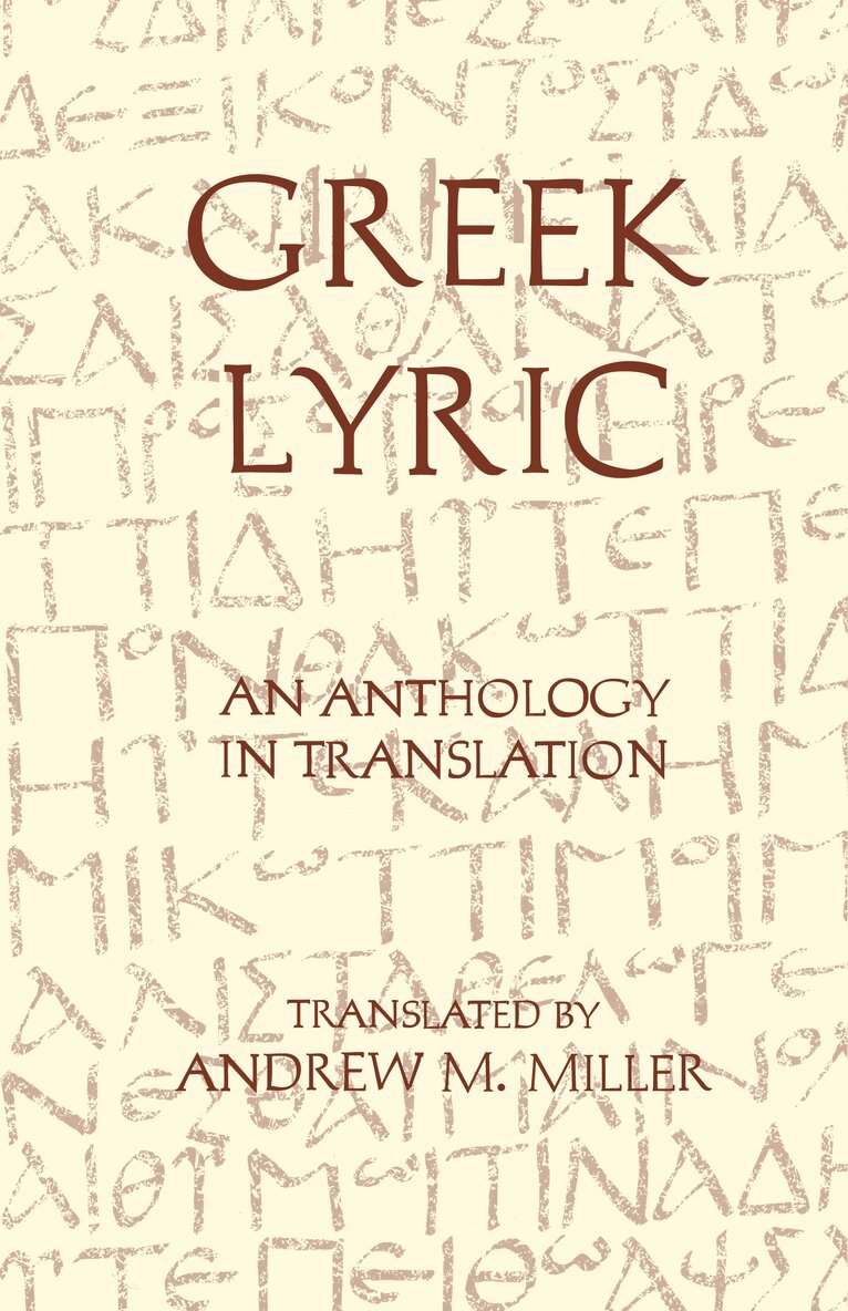 Greek Lyric, Häftad