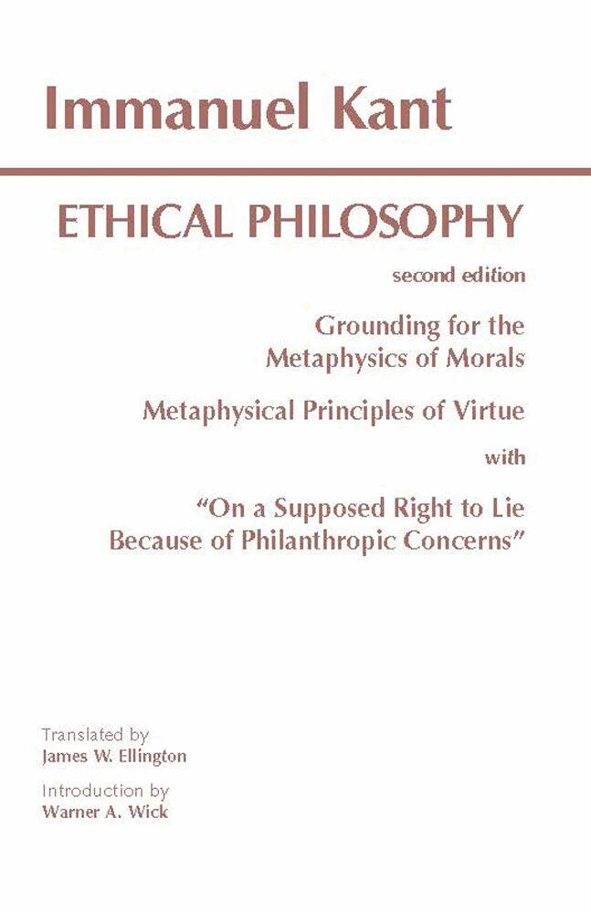 Immanuel Kant - Kant: Ethical Philosophy, Häftad