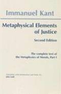 Metaphysical Elements of Justice