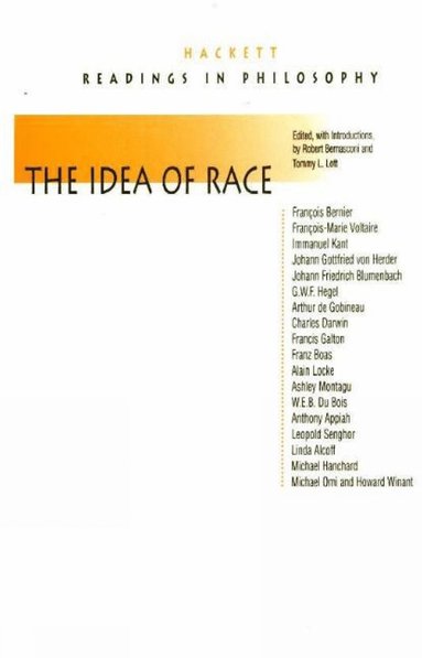 Idea of Race av Robert Bernasconi, Tommy L Lott