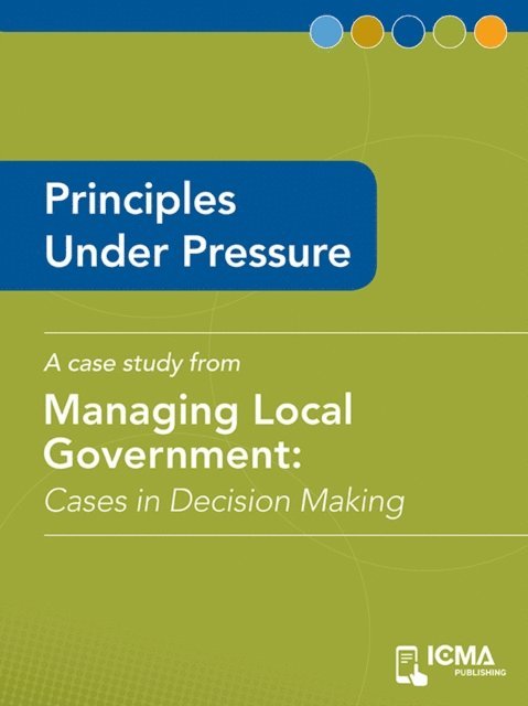 Harry   G. Gerken, James  M.  Banovetz - Principles Under Pressure, E-bok
