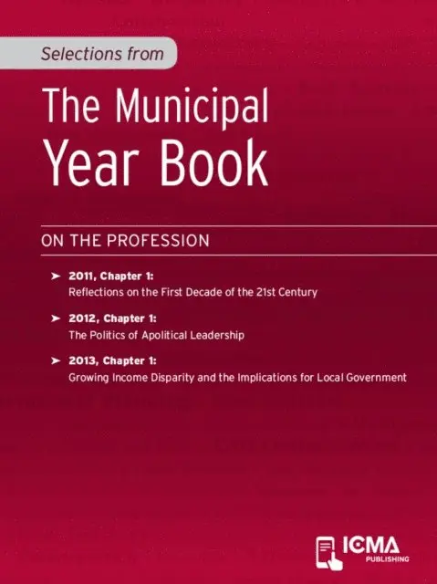 Ron  Carlee, Robert  J.  O'Neill Jr. - Selections from The Municipal Year Book, E-bok. Tillgänglighet: Lägg i varukorg