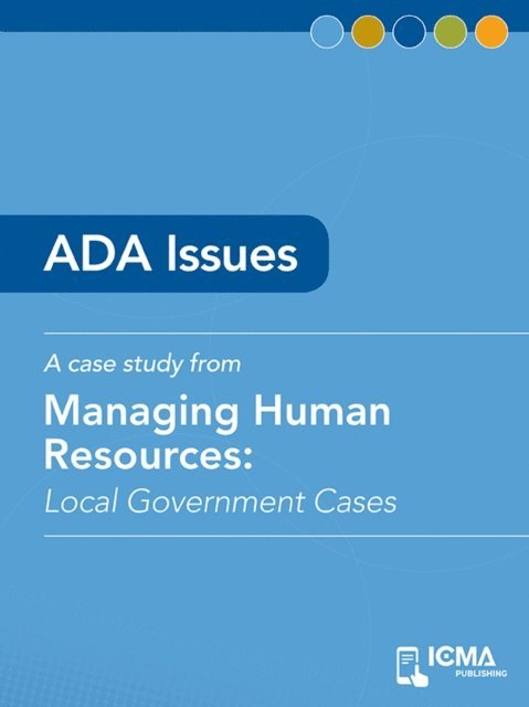 James  M.   Banovetz, Helen  E.  Cozzetto, Don  A.  Cozzetto - ADA Issues, E-bok