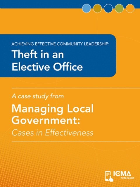 Jack  Manahan, Charldean  Newell - Theft in an Elective Office, E-bok