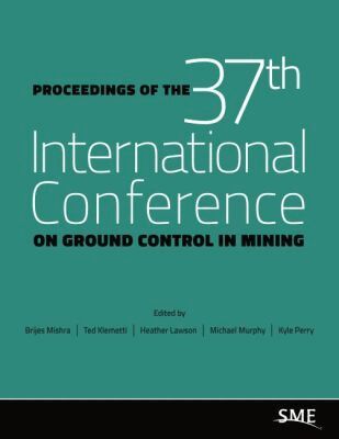 Brijes Mishra, Ted Klemetti, Heather Lawson, Michael Murphy, Kyle Perry - Proceedings of the 37th International Conference on Ground Control in Mining, Inbunden. Tillgänglighet: Tillfälligt slut