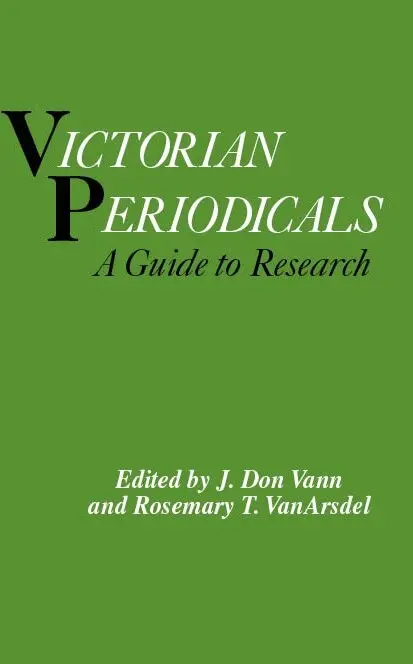 Don J. Vann - Victorian Periodicals, Volume 2, Häftad. Tillgänglighet: Lägg i varukorg