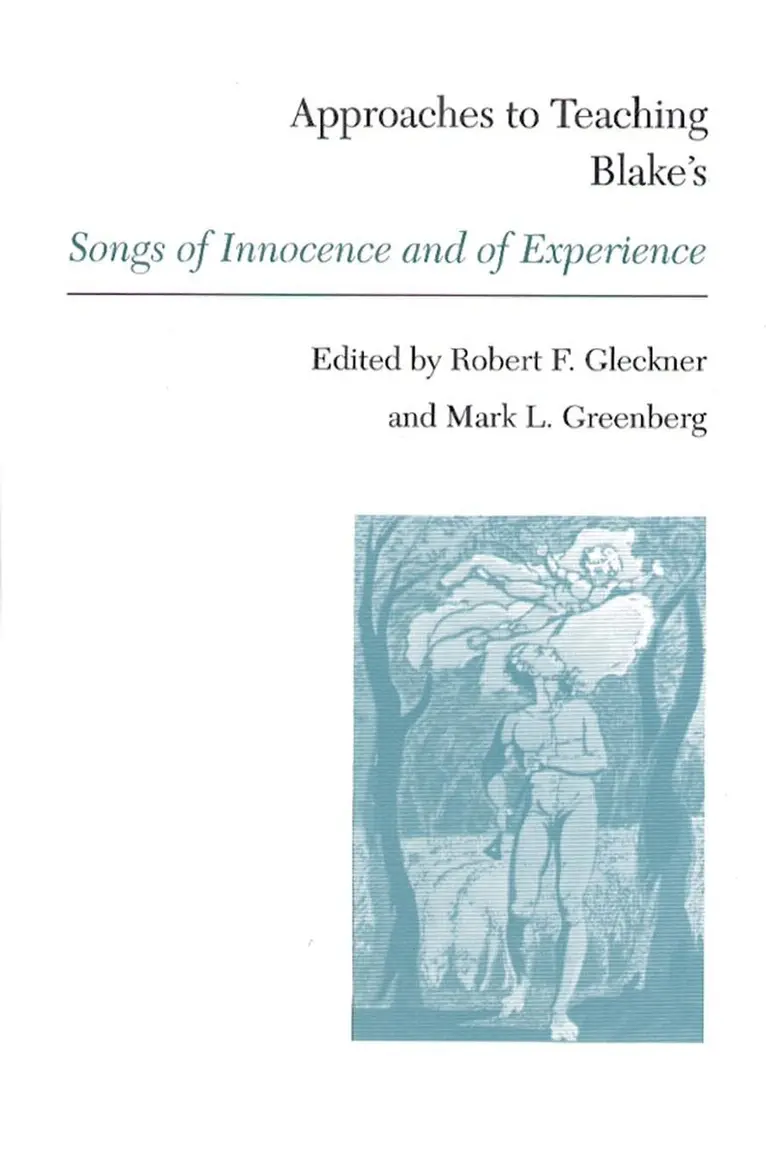 Robert F. Gleckner - Approaches to Teaching Blake's Songs of Innocence and of Experience, Inbunden. Tillgänglighet: Tillfälligt slut