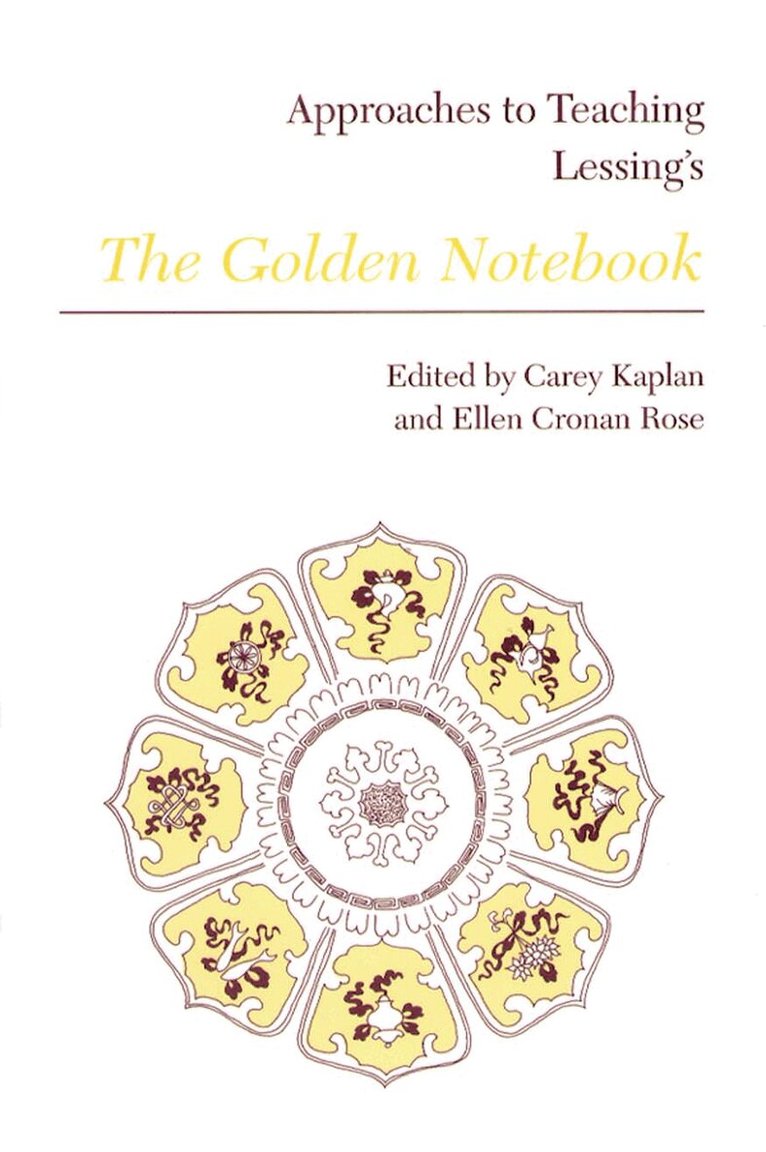 Carey Kaplan - Approaches to Teaching Lessing's the Golden Notebook, Inbunden. Tillgänglighet: Tillfälligt slut