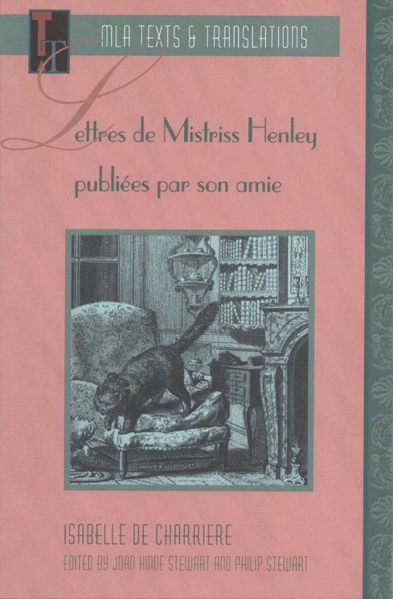 Isabelle de Charrière, Joan Hinde Stewart - Lettres De Mistriss Henley Publiées Par Son Amie, Häftad. Tillgänglighet: Tillfälligt slut