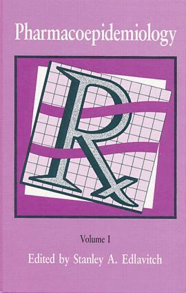 Stanley Edlavitch - Pharmacoepidemiology, Inbunden