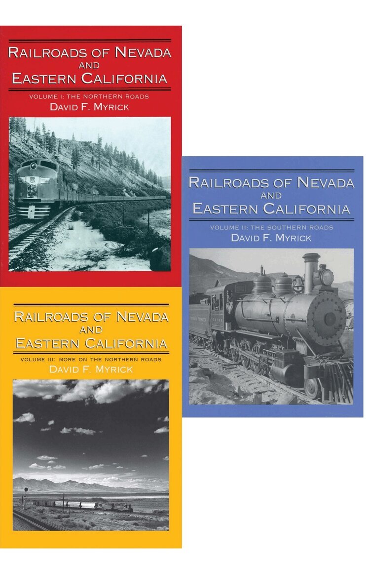 David F. Myrick - Railroads of Nevada and Eastern California-Set, Inbunden. Tillgänglighet: Tillfälligt slut