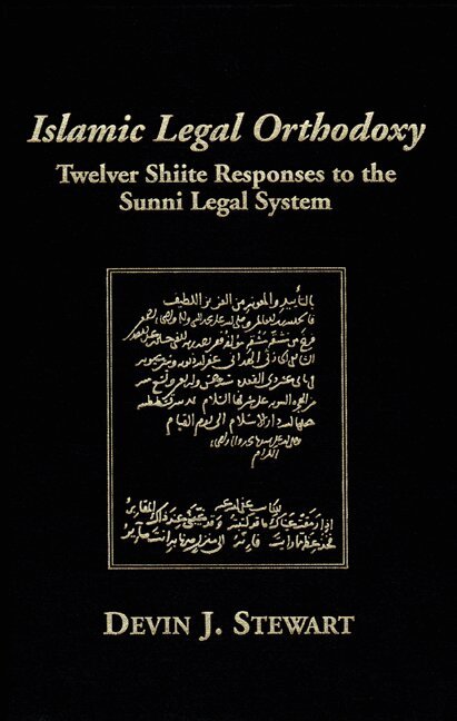 Devin J Stewart - Islamic Legal Orthodoxy, Häftad. Tillgänglighet: Tillfälligt slut