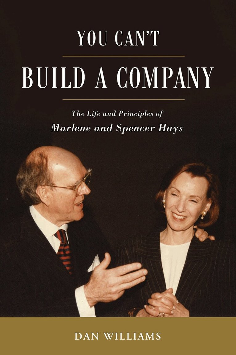 Daniel E. Williams - You Can't Build a Company, Inbunden. Tillgänglighet: Tillfälligt slut