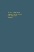 Higher Education: Handbook of Theory and Research
