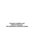 Economic conditions and electoral outcomes