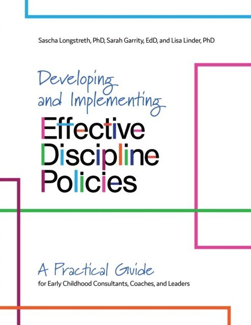 Lisa Linder, Sarah Garrity, Sascha Longstreth - Developing and Implementing Effective Discipline Policies, E-bok