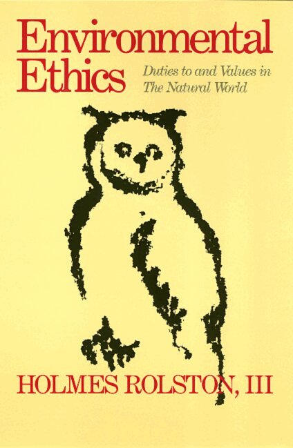 Holmes Rolston - Environmental Ethics, Inbunden. Tillgänglighet: Tillfälligt slut
