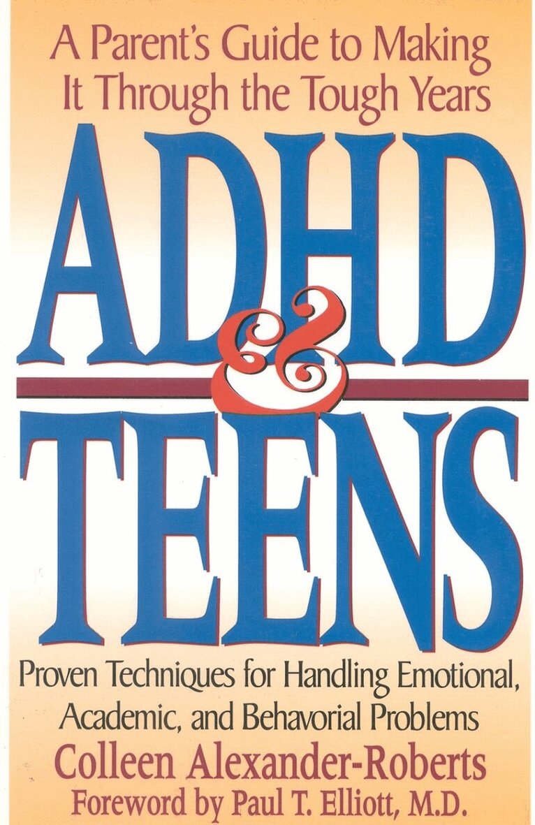 Colleen Alexander-Roberts - ADHD & Teens, Häftad. Tillgänglighet: Lägg i varukorg