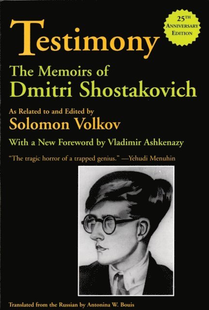 Solomon Volkov - Testimony, E-bok