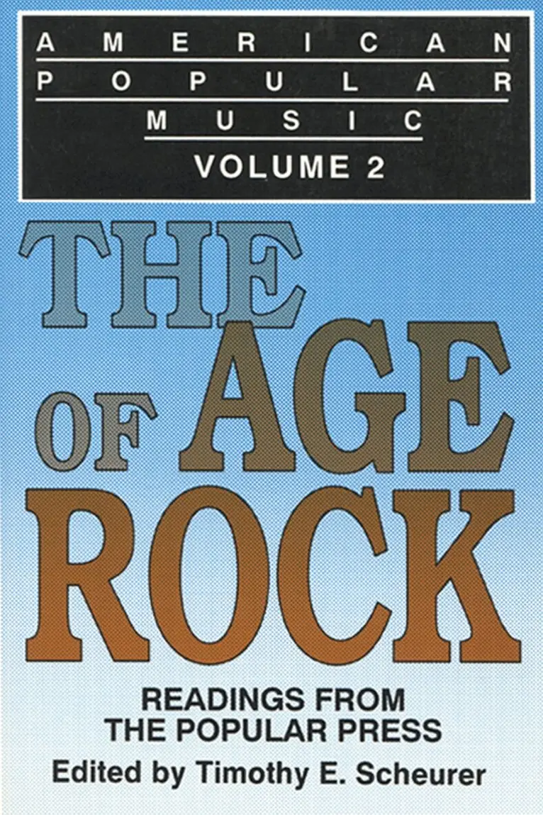 University of Wisconsin Press, Timothy E. Scheurer, Timothy E Scheurer - American Popular Music: Readings from the Popular Press Volume 2, Inbunden. Tillgänglighet: Lägg i varukorg