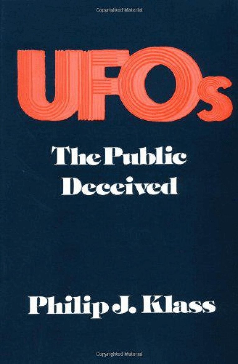 Philip Klass - UFOs, Häftad. Tillgänglighet: Lägg i varukorg