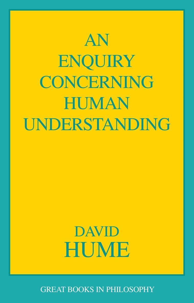 David Hume - Enquiry Concerning Human Understanding, Häftad