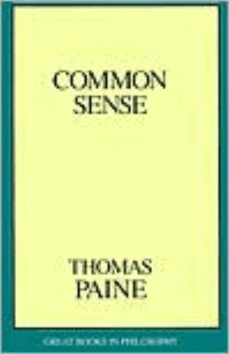 Thomas Paine - Common Sense, Häftad