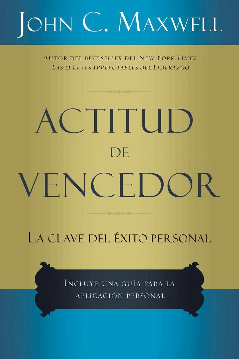 John C. Maxwell - Actitud de vencedor, Häftad