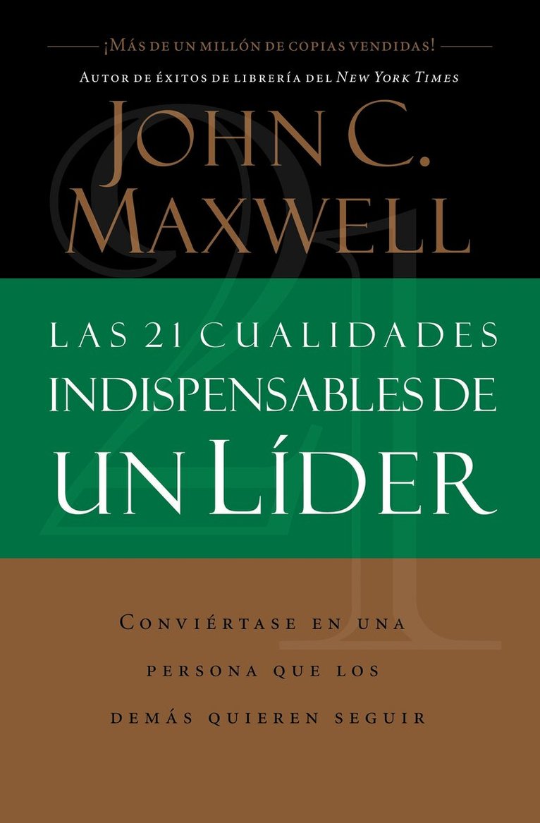 John C. Maxwell - 21 cualidades indispensables de un líder, Häftad