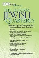 Ccar Journal: The Reform Jewish Quarterly Winter 2011 - Becoming a Rabbi After Ordination