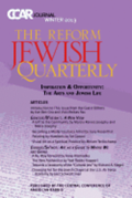 Judaism & the Arts: CCAR Journal, Winter 2013